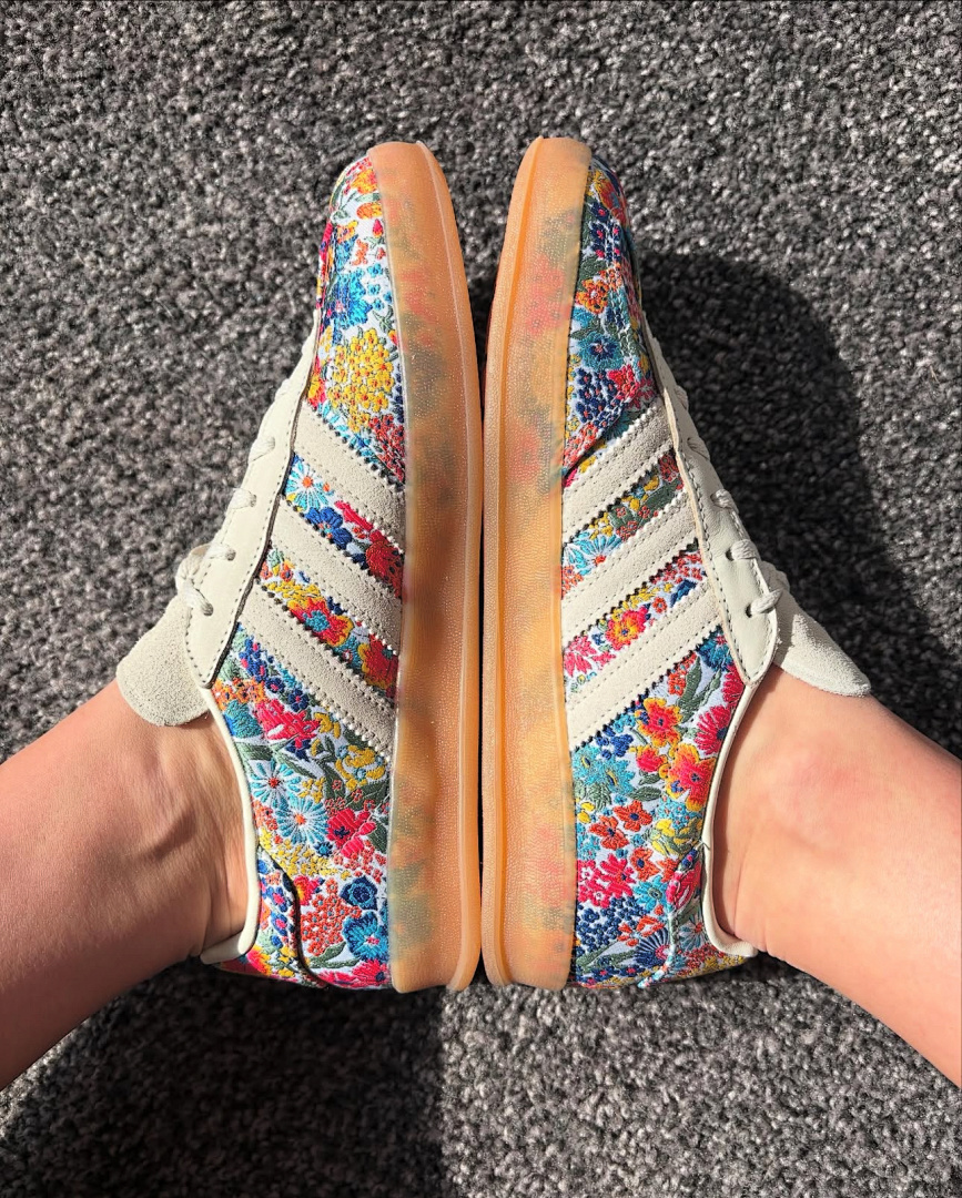 Adidas Gazelle Indoor x Liberty London · X6Q7 — תמונה 7