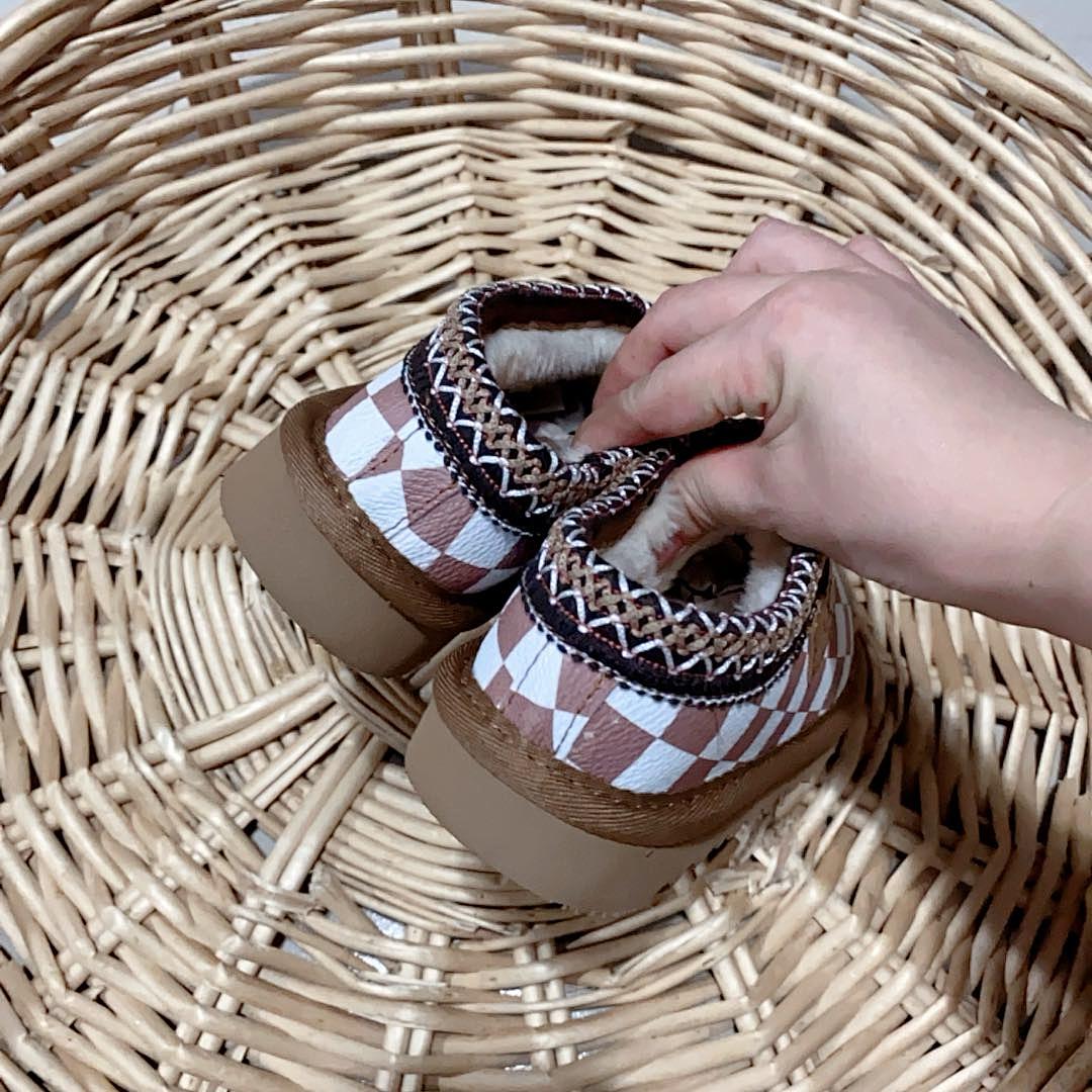 Smaibulun Seasonal Cheers Plaid Bootie · J1H5 — תמונה 6