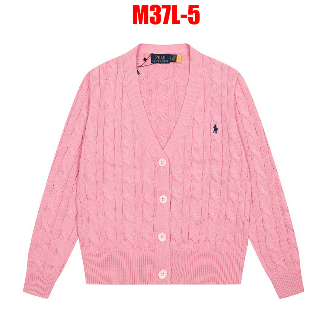Polo Ralph Lauren Cable-Knit Wool-Cashmere Cardigan · M37L — תמונה 9