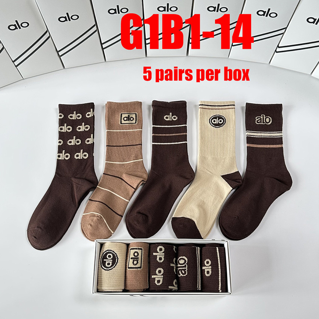 Alo Yoga Half-Crew Understated Sock · G1B1 — תמונה 17