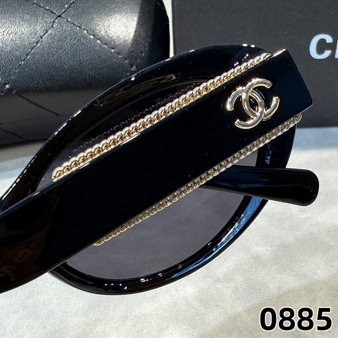 Chanel Oval Sunglasses 5515 · 4KEZ — תמונה 14