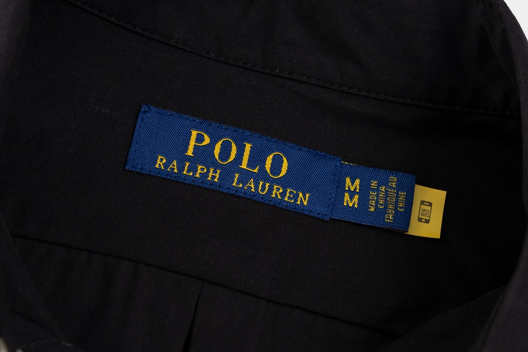 Polo Ralph Lauren Poplin Custom Fit Shirt · R06X — תמונה 9