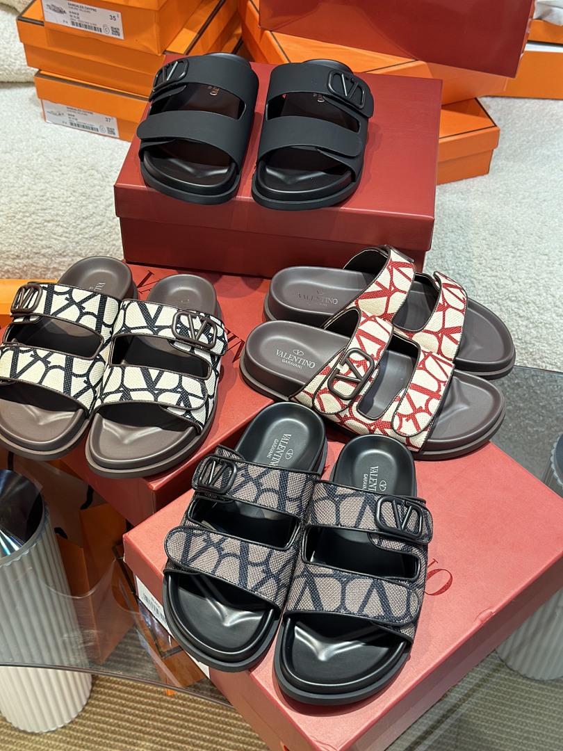 Valentino Toile Iconographe Double-Strap · G55V — תמונה 3