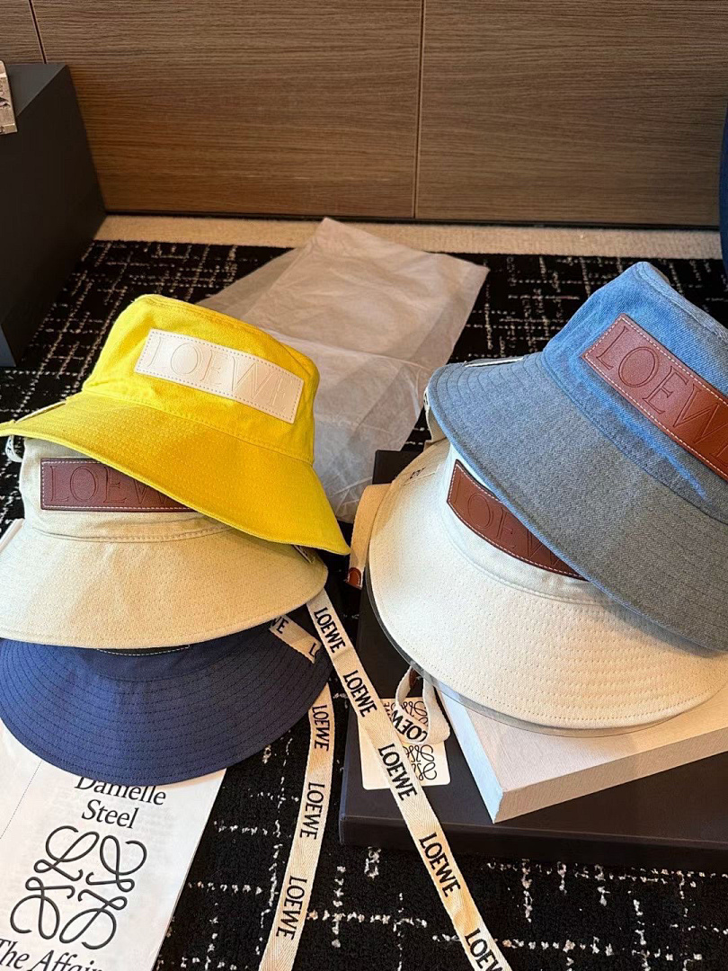 Loewe Denim Fisherman Hat · J2EC — תמונה 8