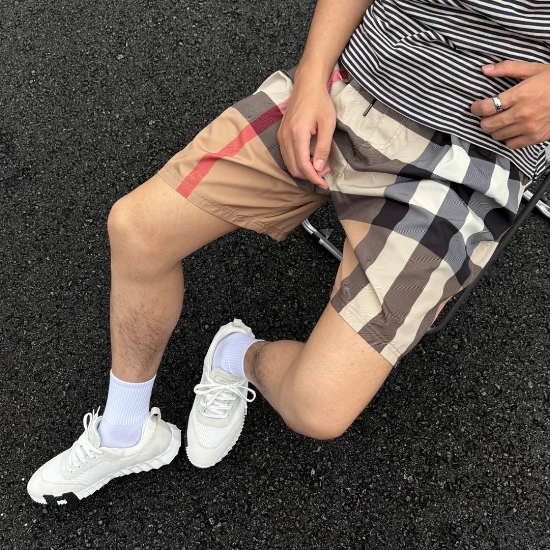 Burberry Guildes Check Swim Shorts · KJDS3 — תמונה 5