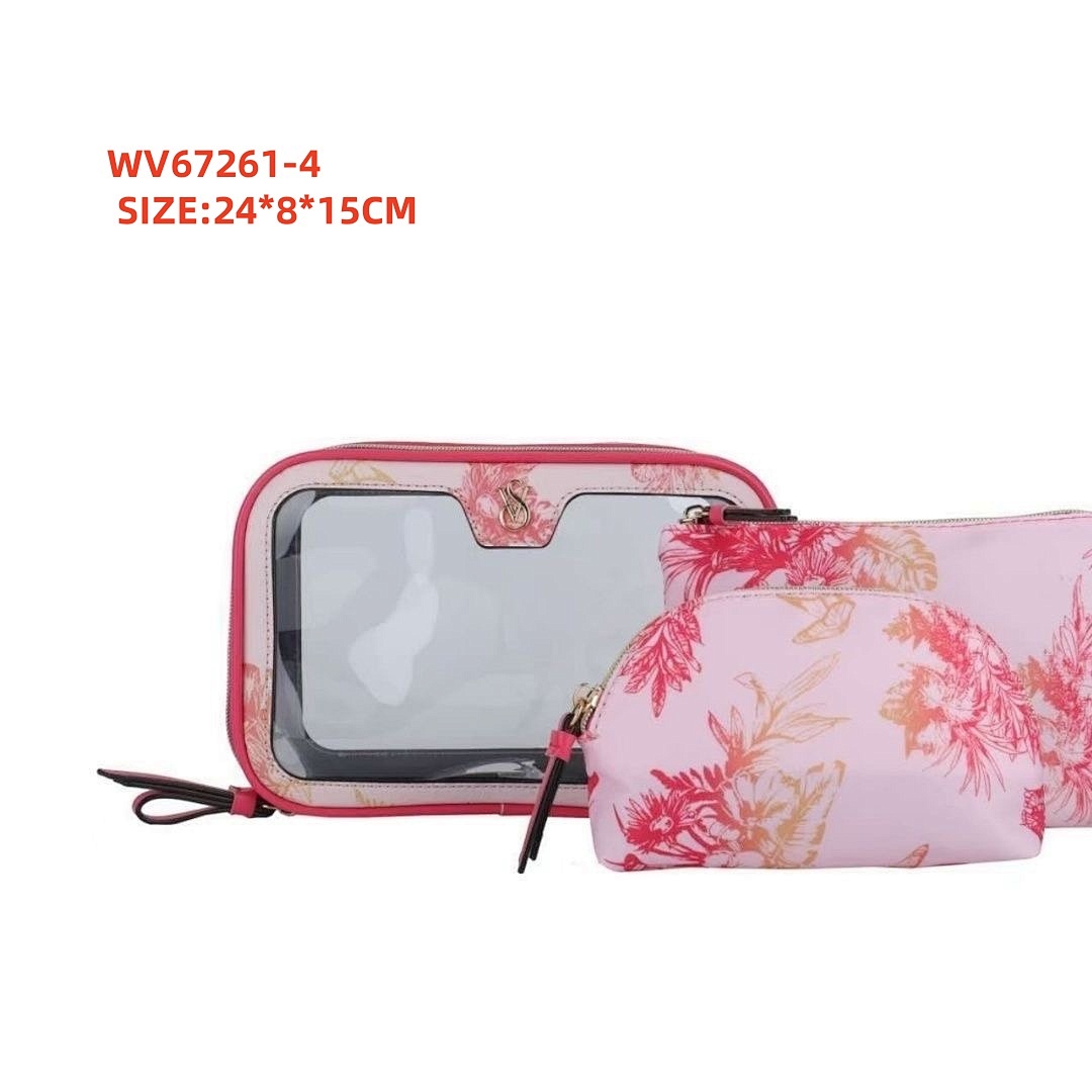 Victoria's Secret Iconic Stripe Pink Travel Trio · WV67261 — תמונה 12