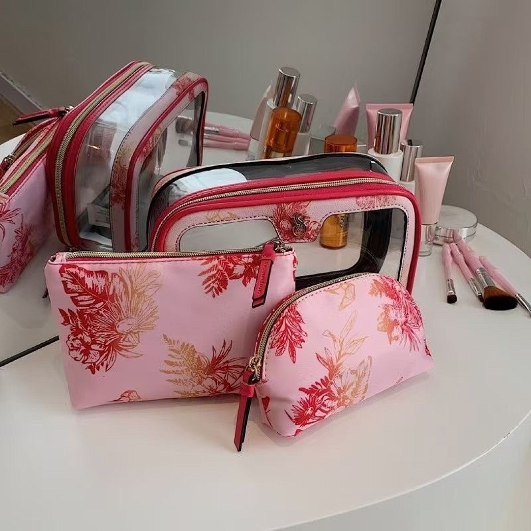 Victoria's Secret Iconic Stripe Pink Travel Trio · WV67261 — תמונה 6