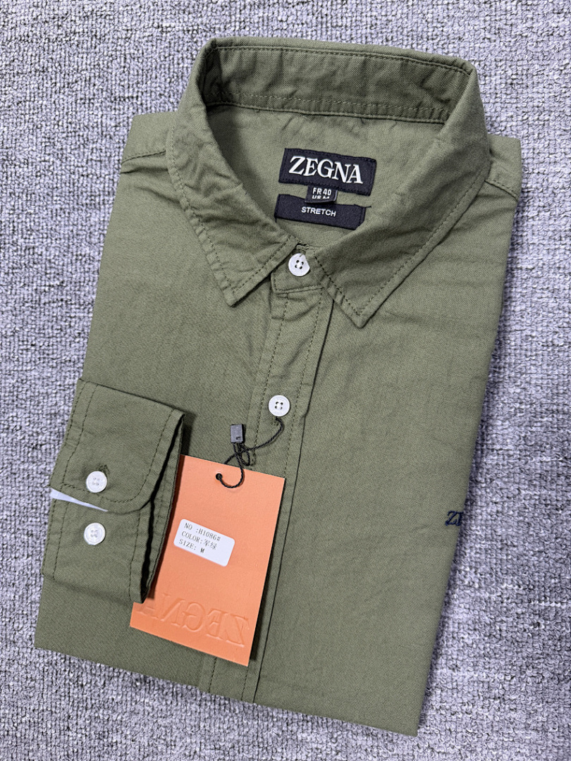 Zegna — חולצה מכופתרת · A2977 — תמונה 16