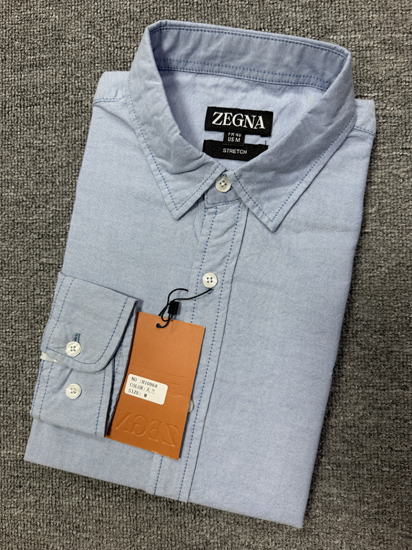 Zegna — חולצה מכופתרת · A2977 — תמונה 18