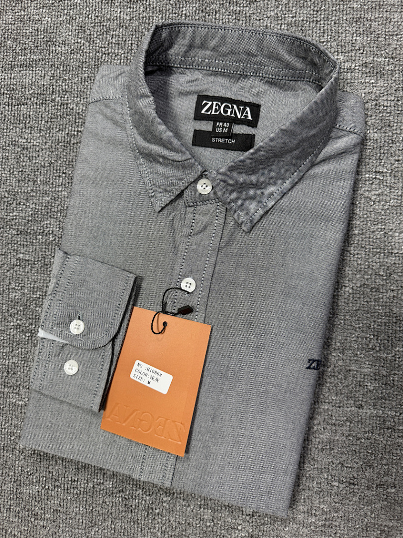Zegna — חולצה מכופתרת · A2977 — תמונה 4