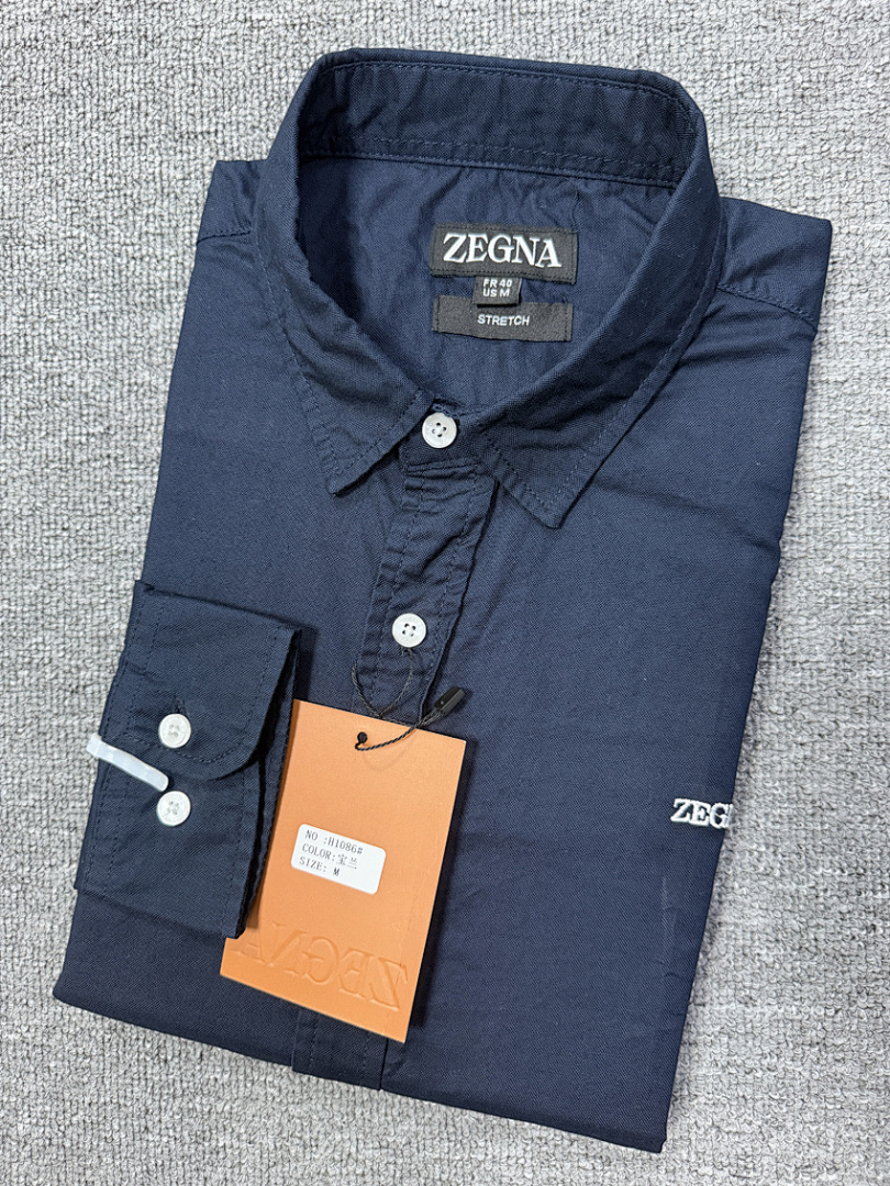 Zegna — חולצה מכופתרת · A2977 — תמונה 15