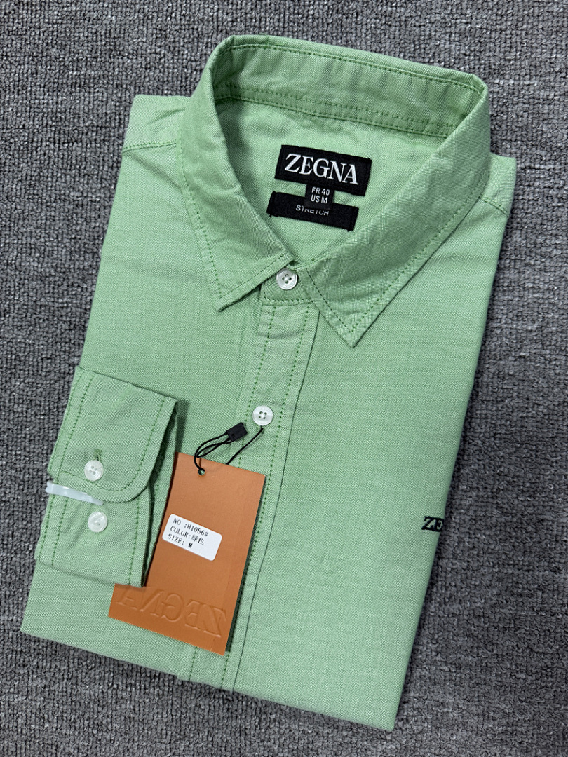 Zegna — חולצה מכופתרת · A2977 — תמונה 17