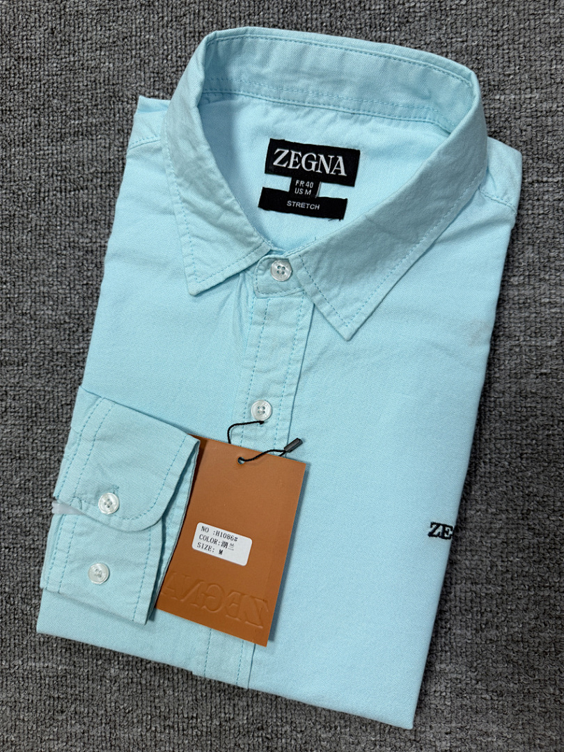 Zegna — חולצה מכופתרת · A2977 — תמונה 13