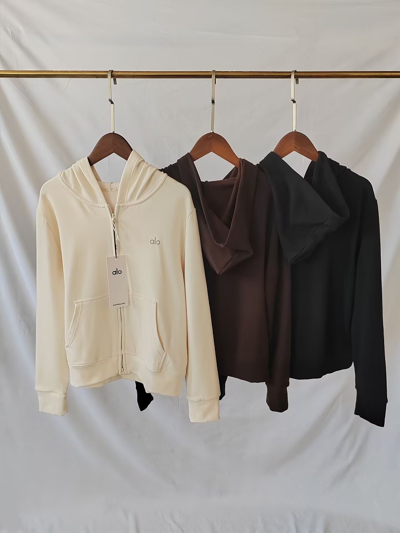 A3482 Alo women men hoodie sweatshirt — תמונה 15