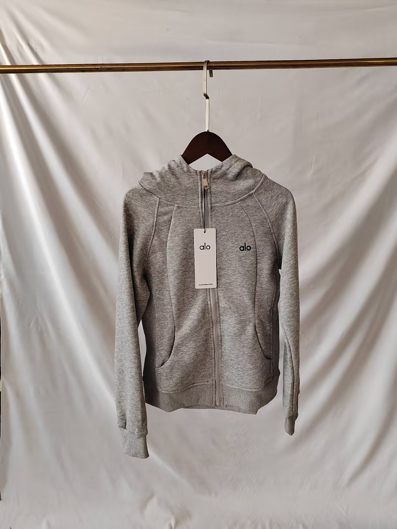 A3488 Alo women slim hoodie sweatshirt — תמונה 14