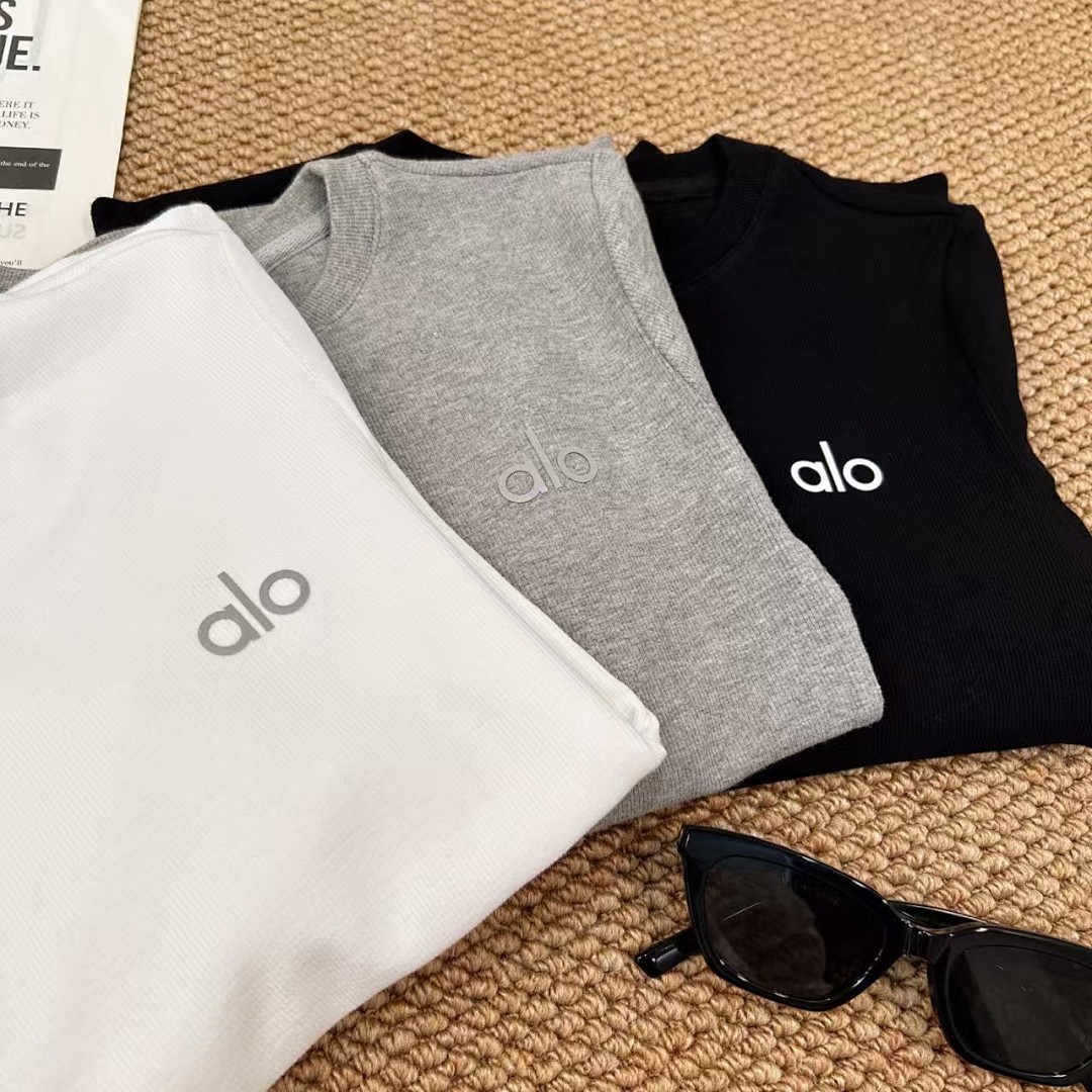 Alo Ribbed Modal Long Sleeve · A2625 — תמונה 5