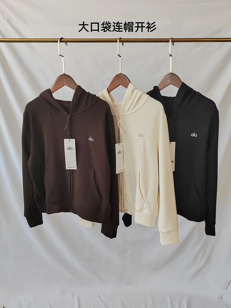A3482 Alo women men hoodie sweatshirt — תמונה 7