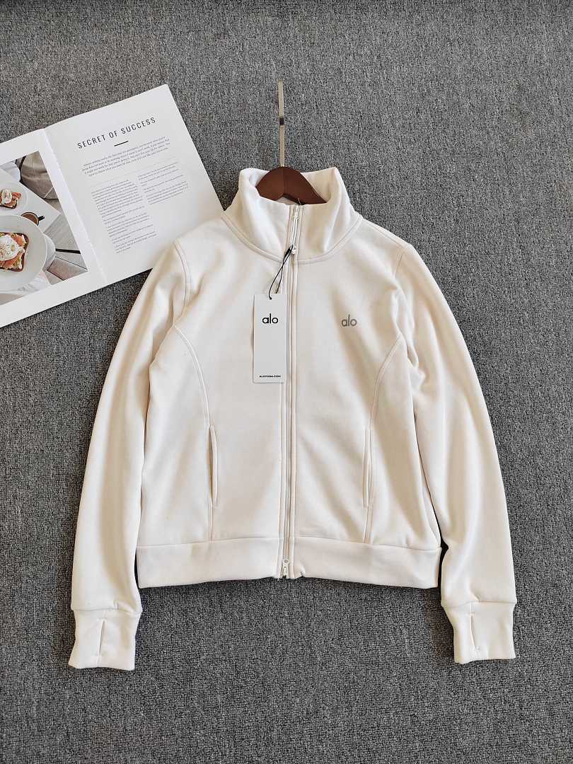 A3483 Alo women jacket stand collar — תמונה 4