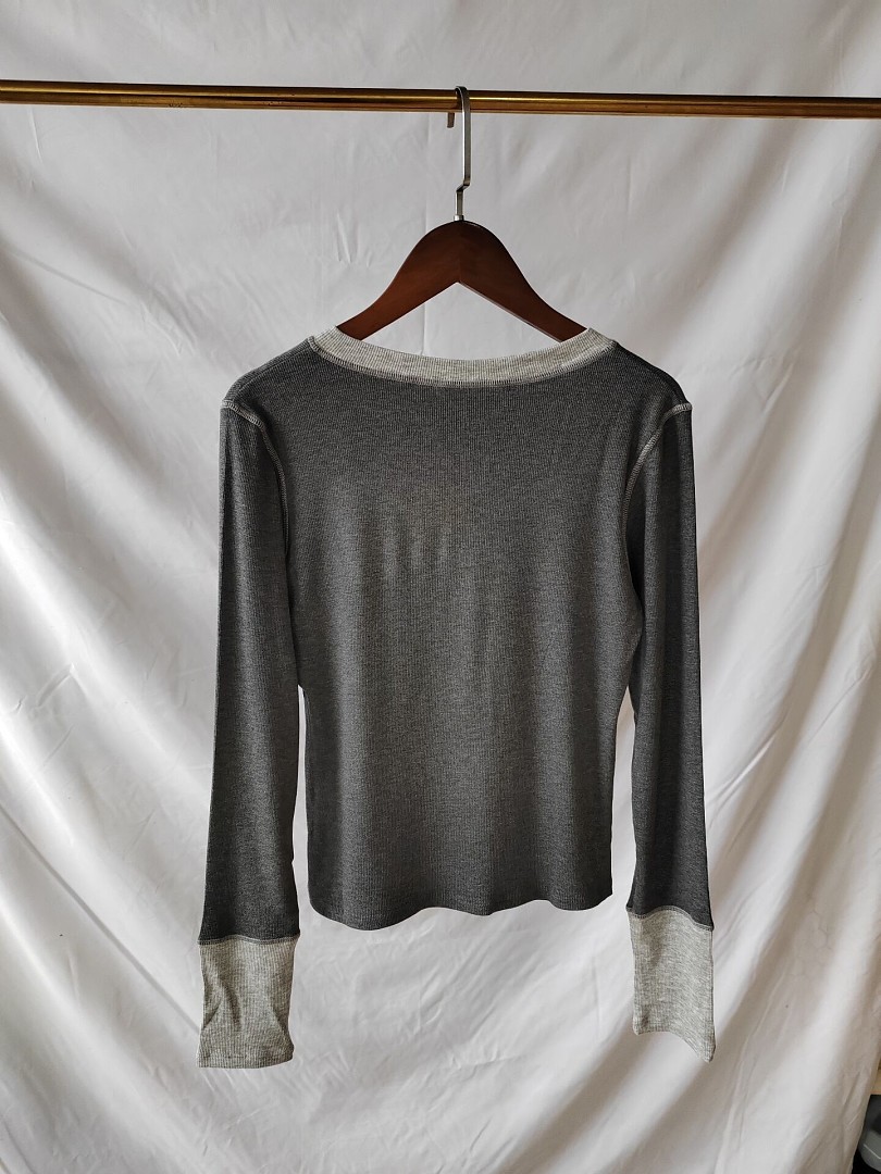 A3486 Alo women yuga buttom shirt — תמונה 14