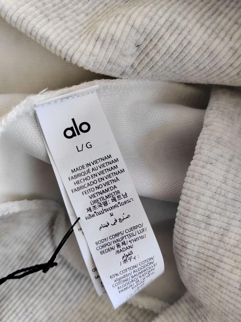 A3479 Alo women hoodie sweatshirt — תמונה 6