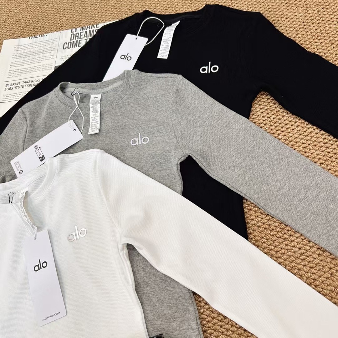 Alo Ribbed Modal Long Sleeve · A2625 — תמונה 9