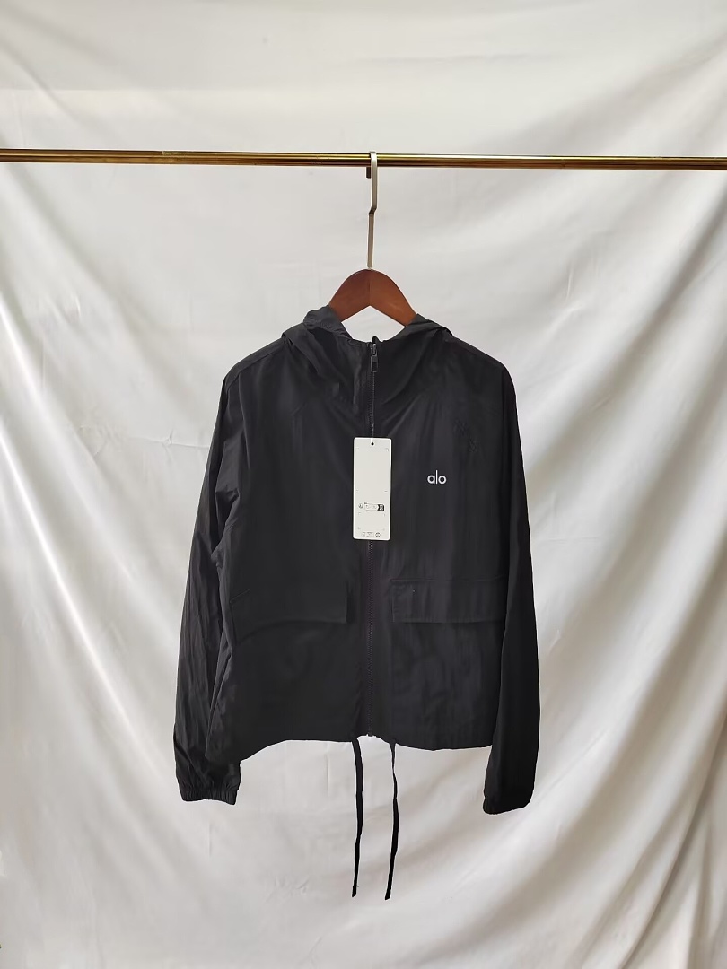 Alo Yoga Detachable-Hood Wind-Resistant Surplus Jacket · A3494 — תמונה 14