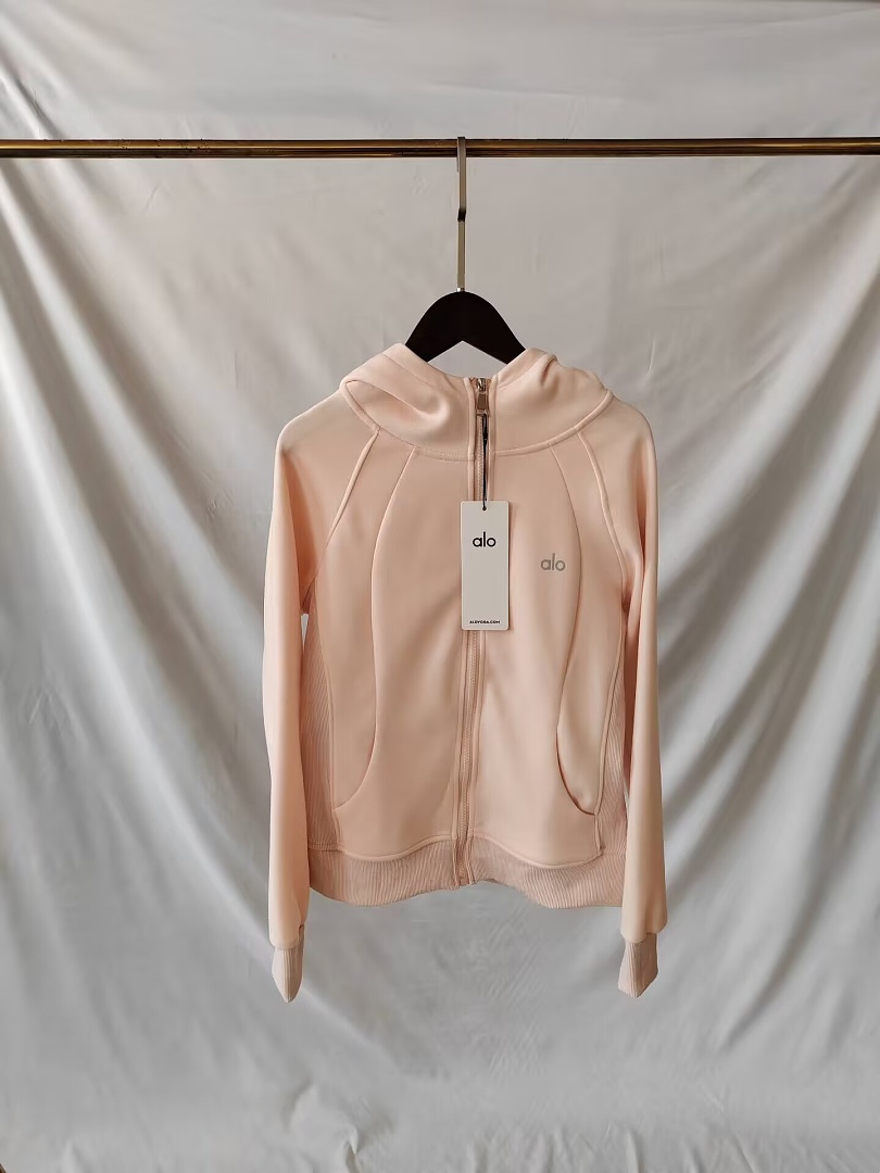 A3488 Alo women slim hoodie sweatshirt — תמונה 16