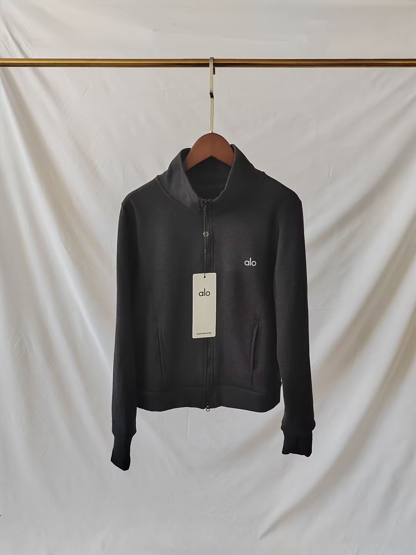 A3483 Alo women jacket stand collar — תמונה 7