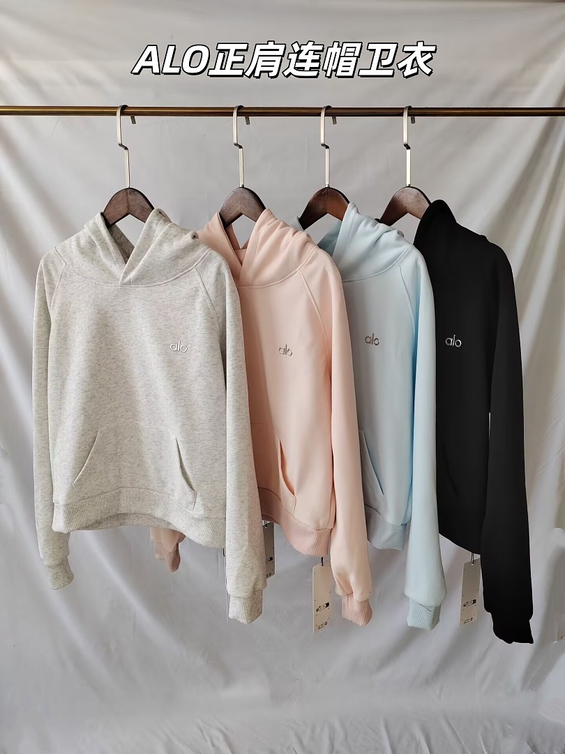 A3479 Alo women hoodie sweatshirt — תמונה 10