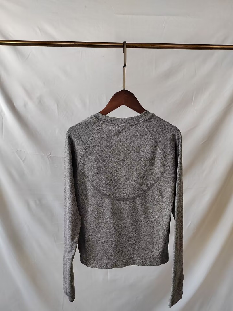 A3487 Alo women sports t-shirt long sleeve — תמונה 13