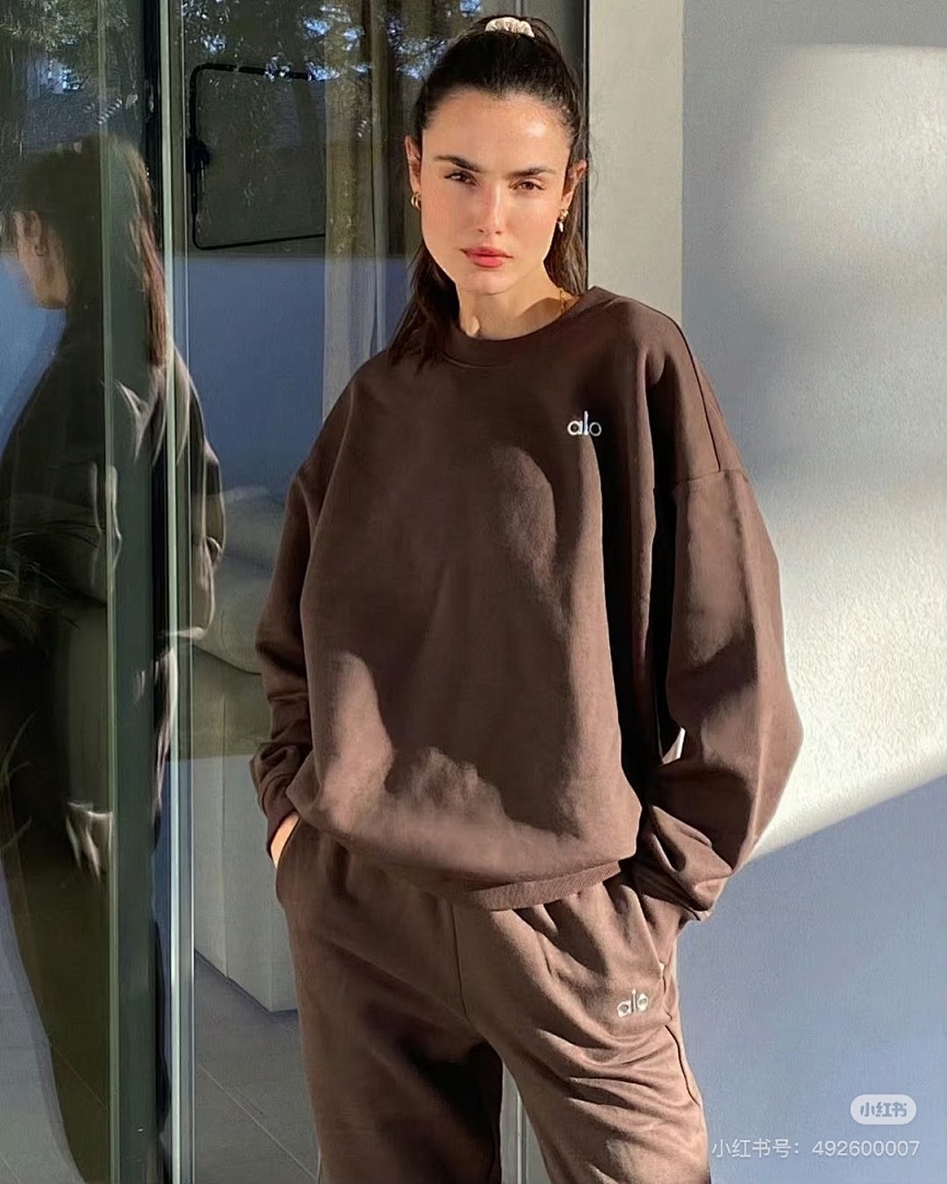 Alo Yoga Accolade Crew Neck Pullover · A2939