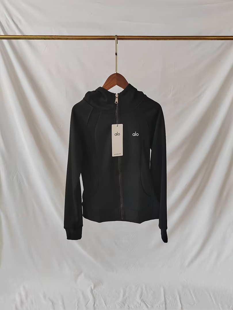A3488 Alo women slim hoodie sweatshirt — תמונה 12