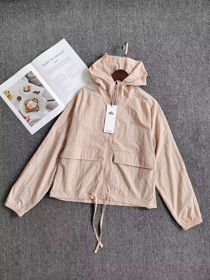 Alo Yoga Detachable-Hood Wind-Resistant Surplus Jacket · A3494 — תמונה 13