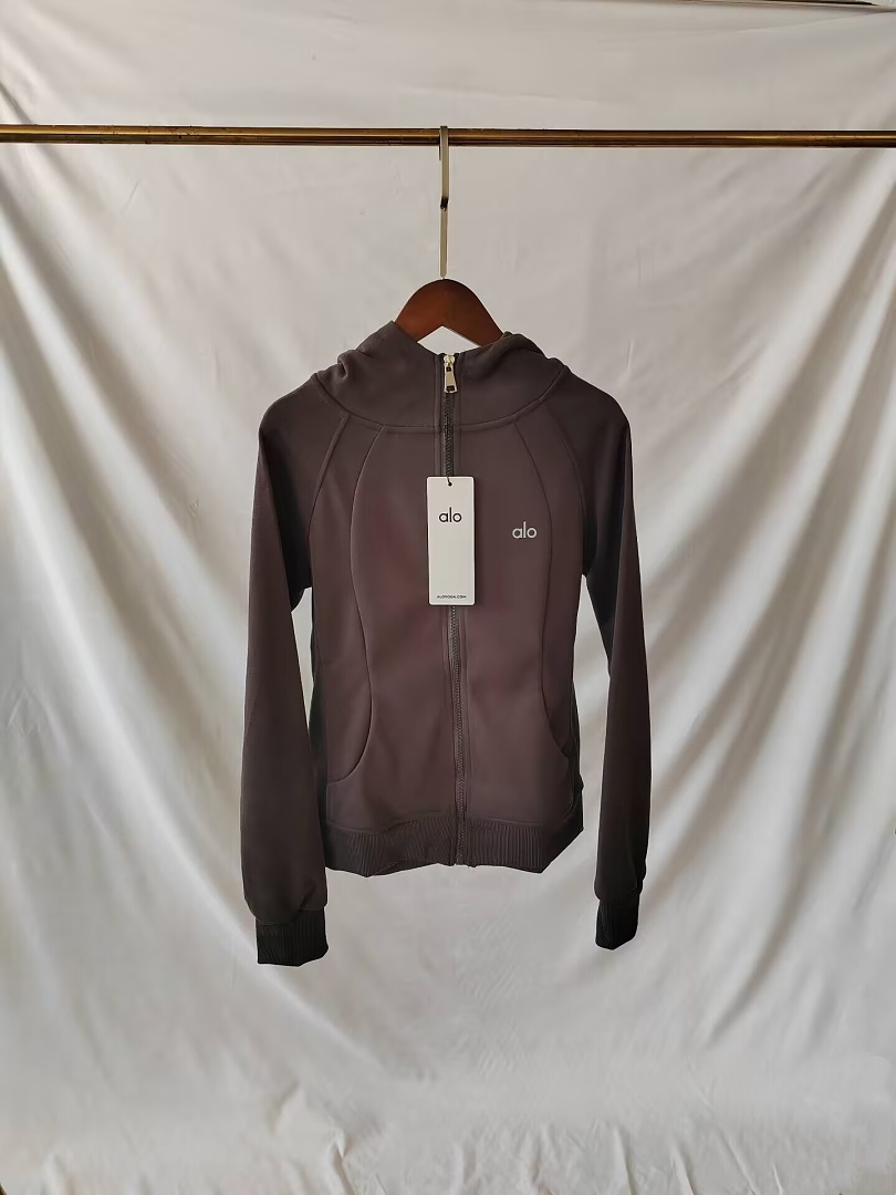 A3488 Alo women slim hoodie sweatshirt — תמונה 13