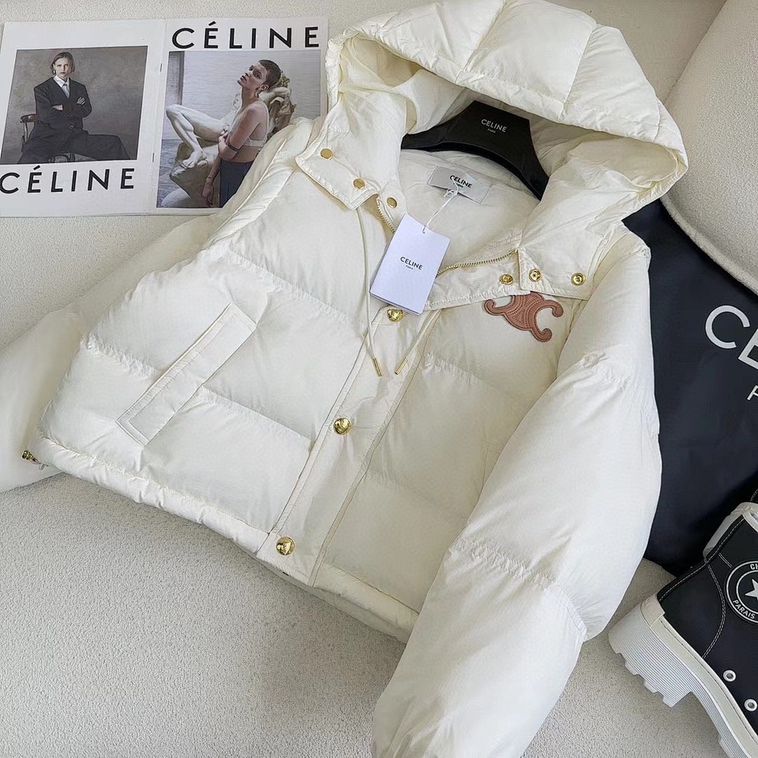 Celine Triomphe Cropped Down Jacket · 4750 — תמונה 11
