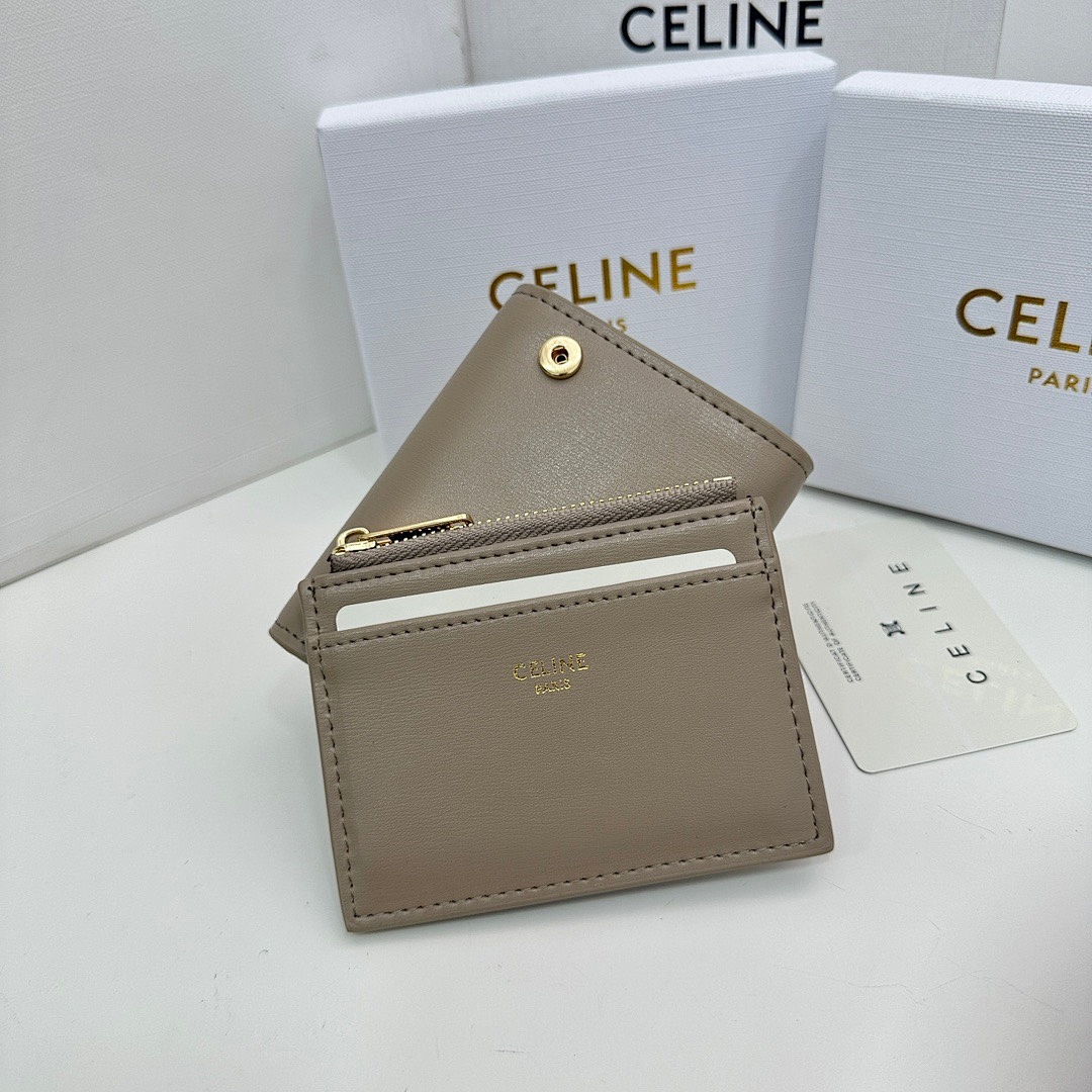 CELINE Triomphe Small Flap Wallet · 5485 — תמונה 25