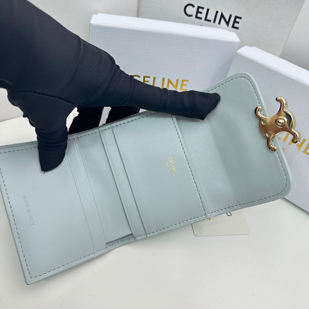 CELINE Triomphe Small Flap Wallet · 5485 — תמונה 18