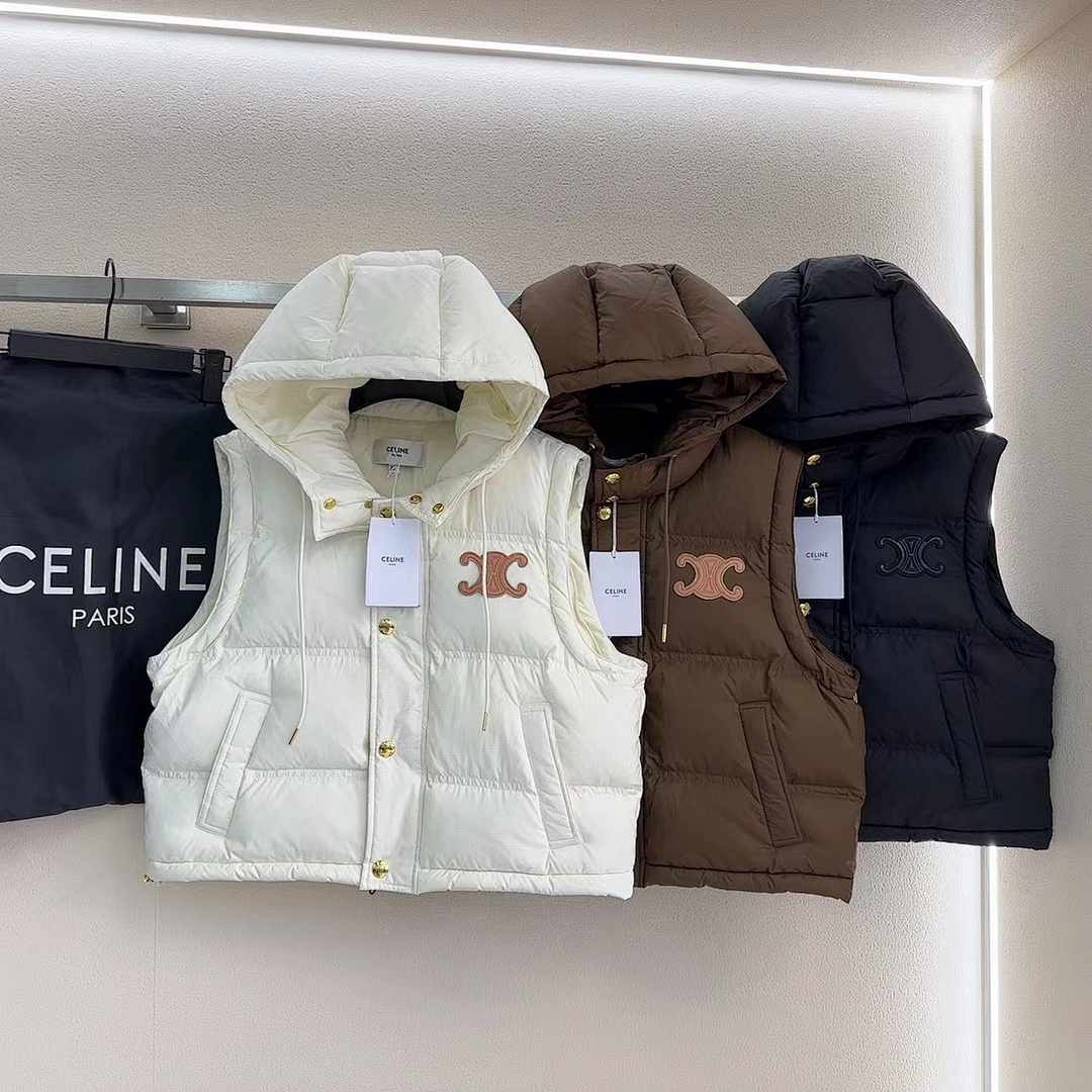 Celine Triomphe Cropped Down Jacket · 4750 — תמונה 3
