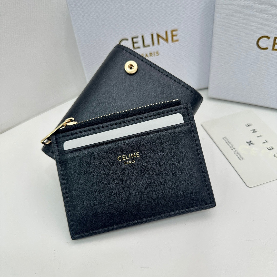 CELINE Triomphe Small Flap Wallet · 5485 — תמונה 11