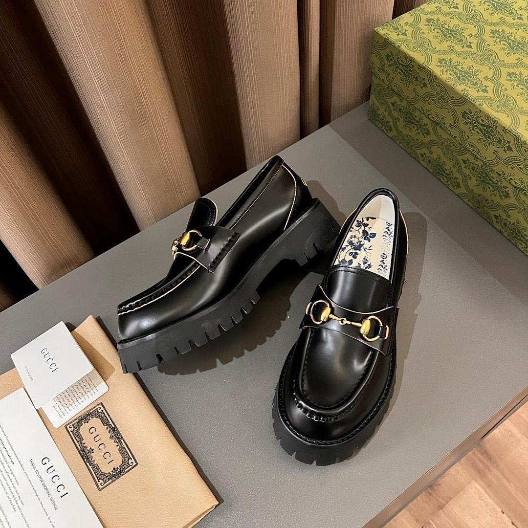 Gucci Harald Horsebit Platform Loafer · 4331