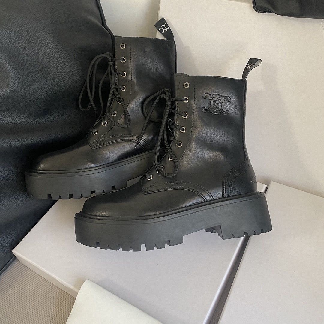 Celine Bulky Laced Up Boot · 5582 — תמונה 6