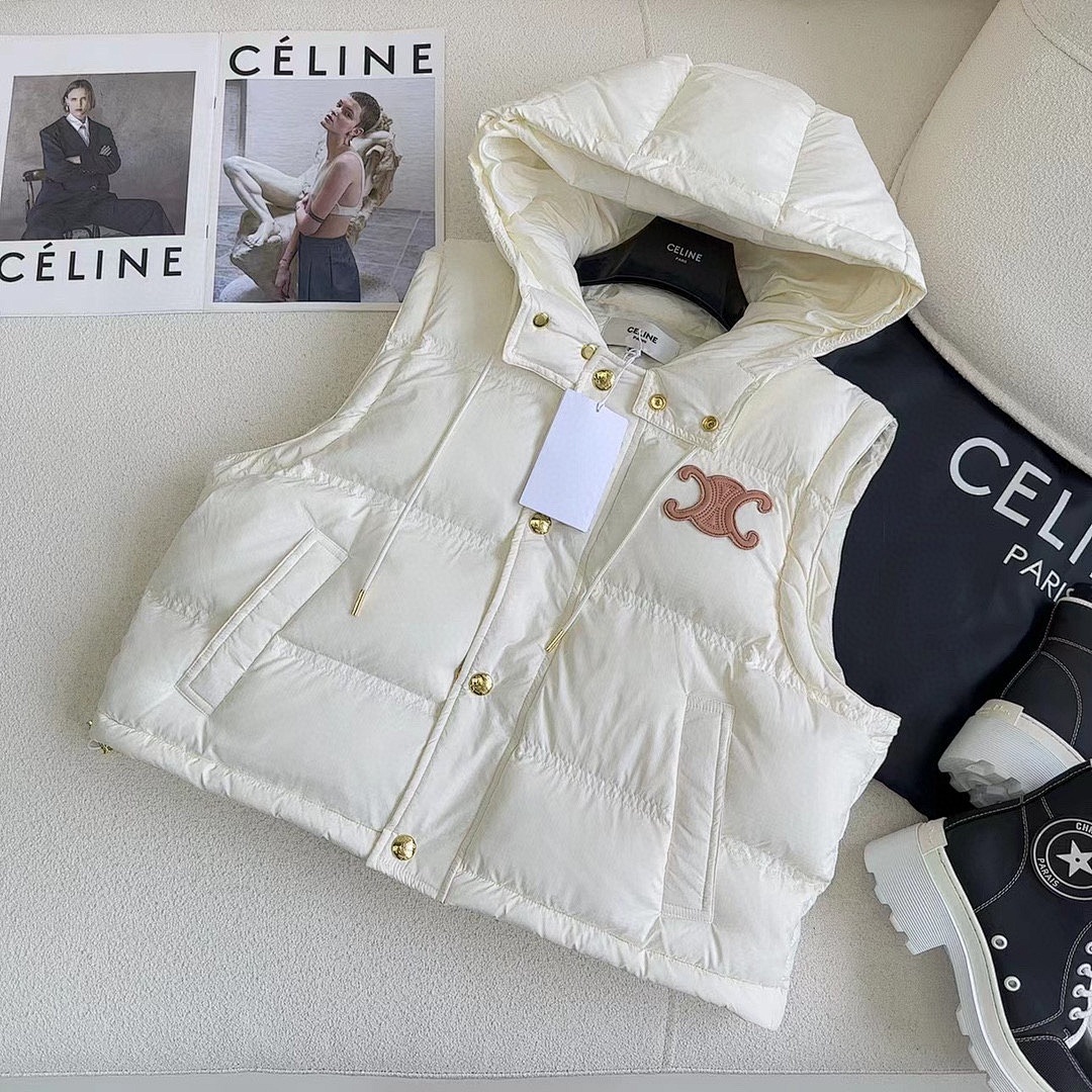 Celine Triomphe Cropped Down Jacket · 4750 — תמונה 14