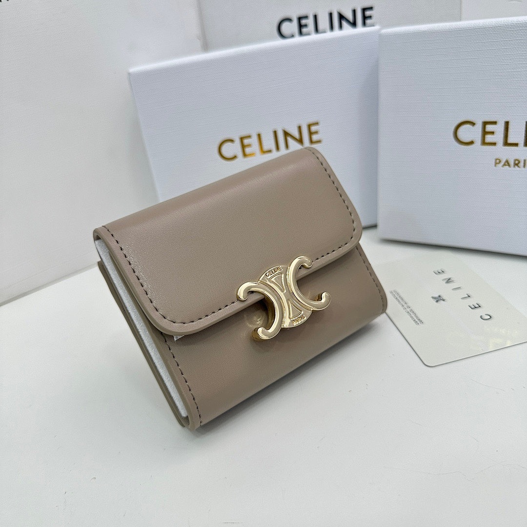 CELINE Triomphe Small Flap Wallet · 5485 — תמונה 24