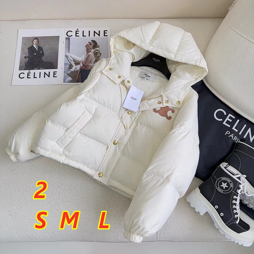 Celine Triomphe Cropped Down Jacket · 4750 — תמונה 5