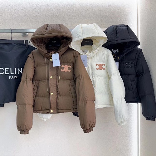 Celine Triomphe Cropped Down Jacket · 4750