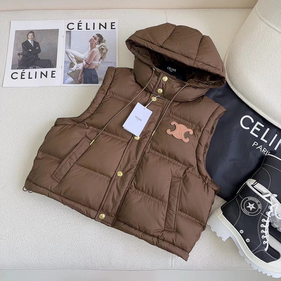 Celine Triomphe Cropped Down Jacket · 4750 — תמונה 10