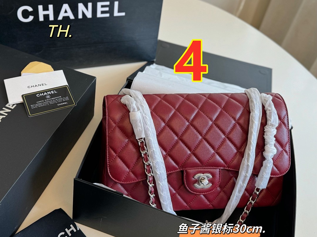 Chanel Classic Caviar Jumbo Double Flap · 5667 — תמונה 10
