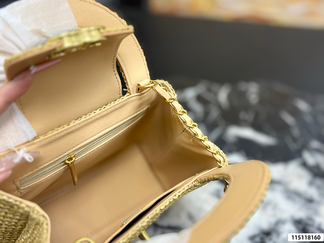 Chanel Mini Kelly Raffia · 6357 — תמונה 2