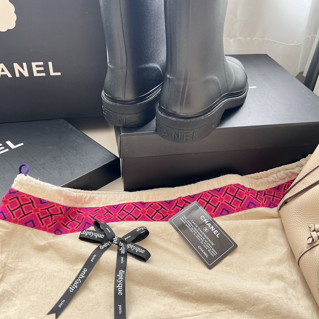 Chanel Caoutchouc CC High Boots · 5146 — תמונה 8