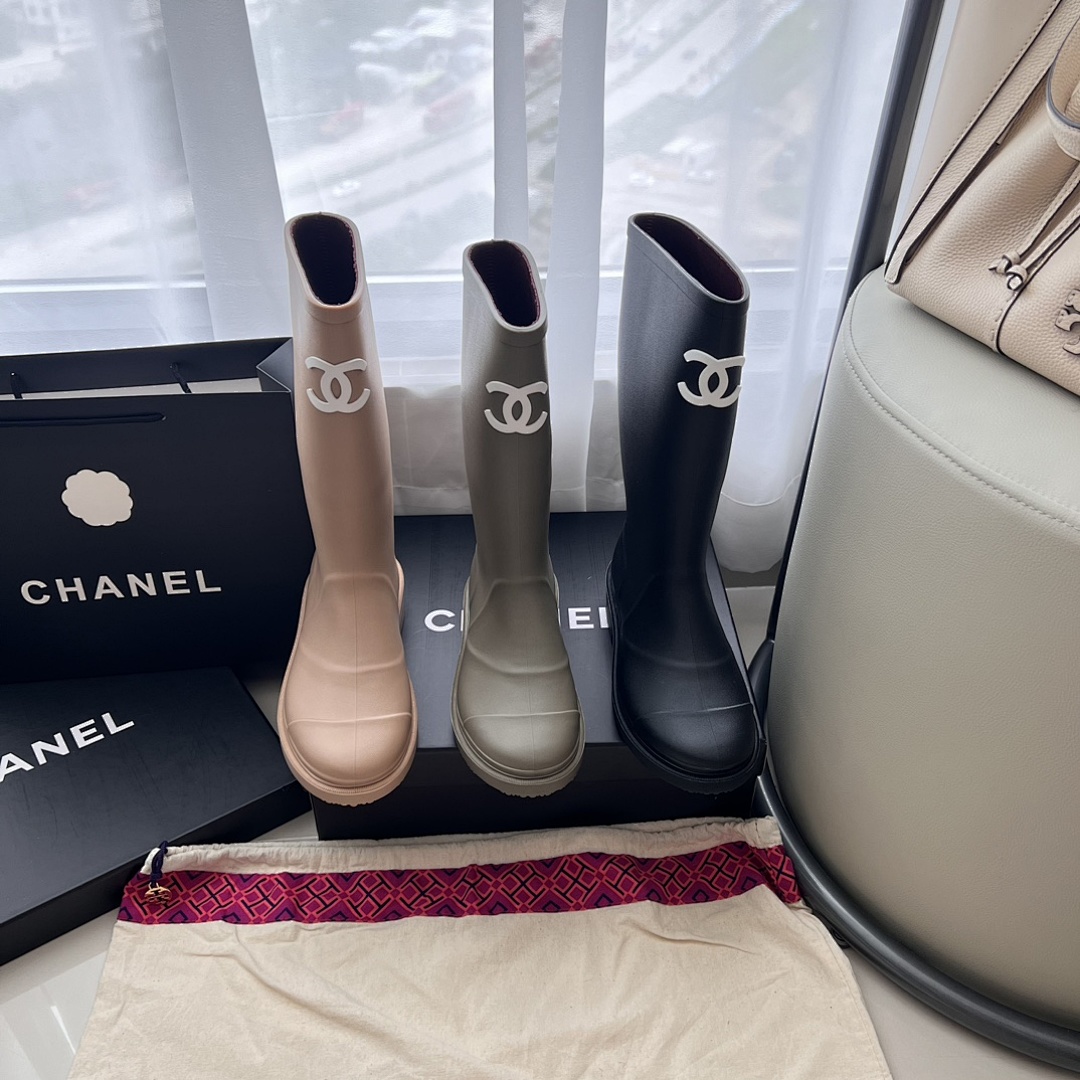 Chanel Caoutchouc CC High Boots · 5146 — תמונה 4